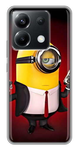Чехол с принтом "Агент Миньон" для Xiaomi POCO X6 5G
