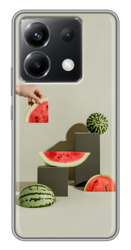 Чехол с печатью "Арт Арбузы" для Xiaomi POCO X6 5G