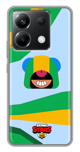 Силиконовый чехол с изображением "Арт Леон" для Xiaomi POCO X6 5G