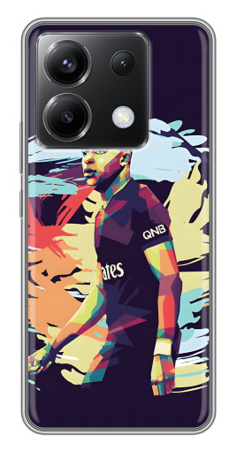 Чехол с печатью "ART Mbappe" для Xiaomi POCO X6 5G
