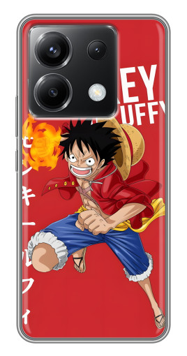 Чехол с принтом "Атакующий D Luffy" для Xiaomi POCO X6 5G
