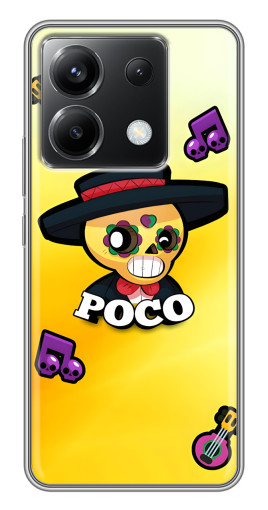 Чехол с печатью "Боец Поко" для Xiaomi POCO X6 5G