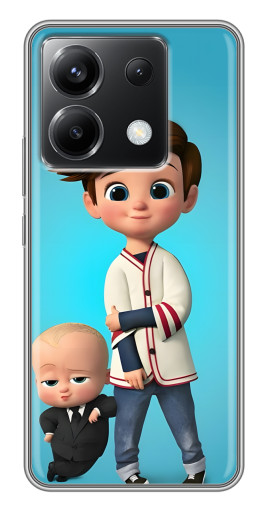 Силиконовый чехол с изображением "Boss and Boy" для Xiaomi POCO X6 5G