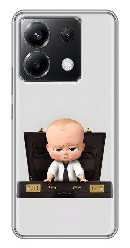 Чехол с принтом "Босс с чемоданом" для Xiaomi POCO X6 5G