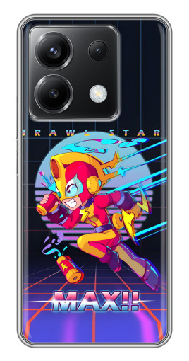 Чехол с принтом "Brawl MAX" для Xiaomi POCO X6 5G
