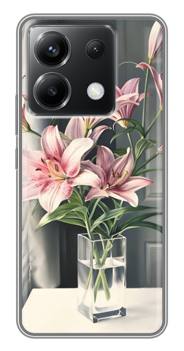 Чехол с принтом "Букет лилии" для Xiaomi POCO X6 5G