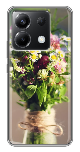 Чехол с печатью "Букет полевых цветов" для Xiaomi POCO X6 5G