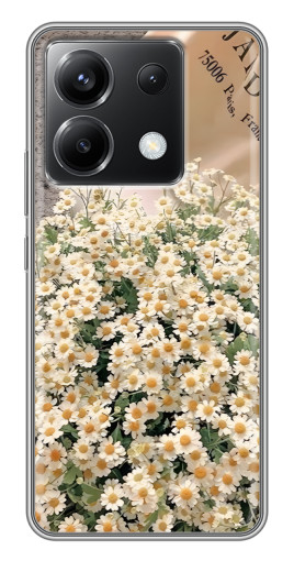 Чехол с печатью "Букет ромашек" для Xiaomi POCO X6 5G