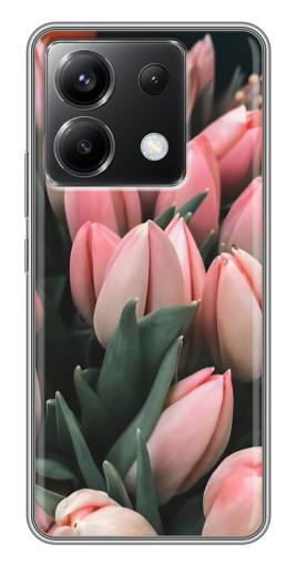 Чехол с печатью "Букет тюльпанов" для Xiaomi POCO X6 5G