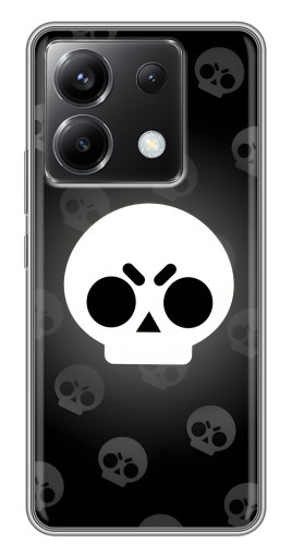 Чехол с печатью "Череп" для Xiaomi POCO X6 5G