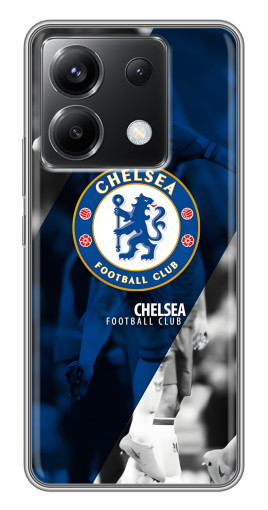 Силиконовый чехол с изображением "Club Chelsea" для Xiaomi POCO X6 5G
