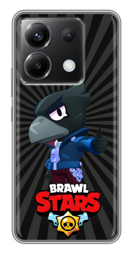 Чехол с принтом "Crow Brawl Stars" для Xiaomi POCO X6 5G