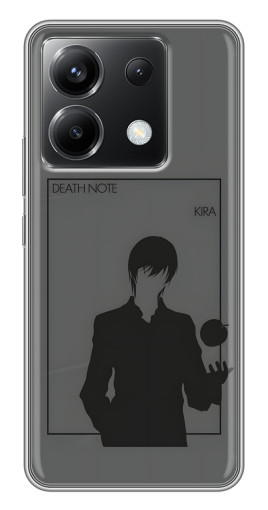 Силиконовый чехол с изображением "Death Note Кира" для Xiaomi POCO X6 5G