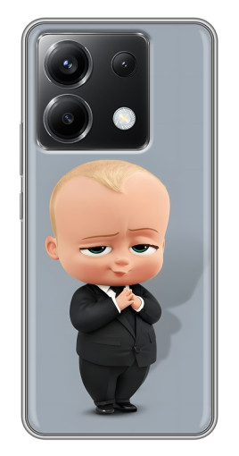 Силиконовый чехол с изображением "Деловой ребенок" для Xiaomi POCO X6 5G