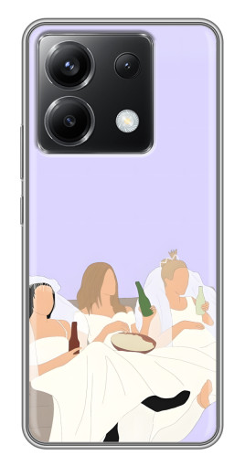 Чехол с картинкой "Девушки Друзья" для Xiaomi POCO X6 5G