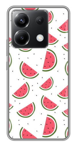 Чехол с принтом "Дольки арбуза" для Xiaomi POCO X6 5G