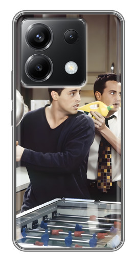 Чехол с картинкой "Джо и Чендлер" для Xiaomi POCO X6 5G