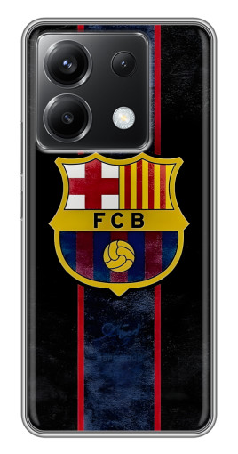 Чехол с печатью "FCB" для Xiaomi POCO X6 5G