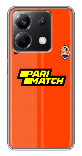 Чехол с картинкой "Форма ФК Шахтер" для Xiaomi POCO X6 5G