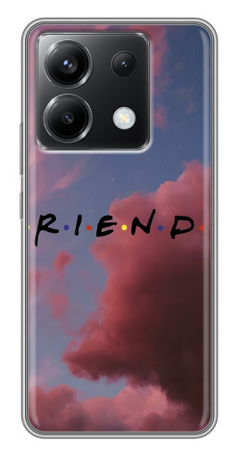 Силиконовый чехол с изображением "Friends" для Xiaomi POCO X6 5G