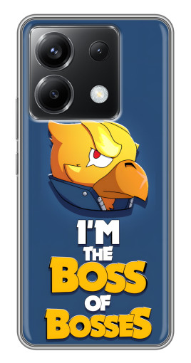 Чехол с печатью "Gold Boss" для Xiaomi POCO X6 5G