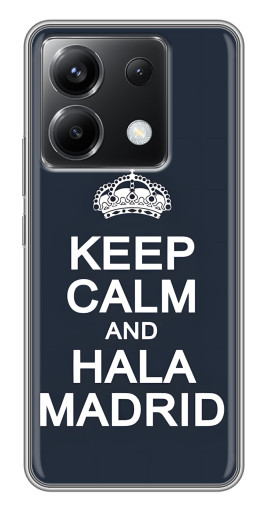 Чехол с картинкой "Hala Madrid" для Xiaomi POCO X6 5G