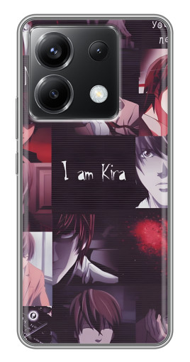 Силиконовый чехол с изображением "I am Kira" для Xiaomi POCO X6 5G
