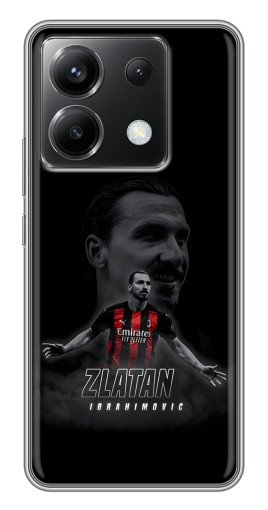 Чехол с картинкой "Ибрагимович в Милане" для Xiaomi POCO X6 5G