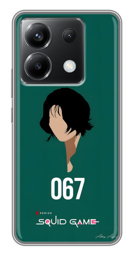 Чехол с картинкой "Игрок 067" для Xiaomi POCO X6 5G