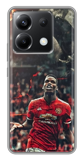 Чехол с картинкой "Хищник Погба" для Xiaomi POCO X6 5G