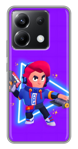 Чехол с печатью "Кольт в наушниках" для Xiaomi POCO X6 5G