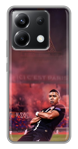 Чехол с принтом "Король ПСЖ Мбаппе" для Xiaomi POCO X6 5G