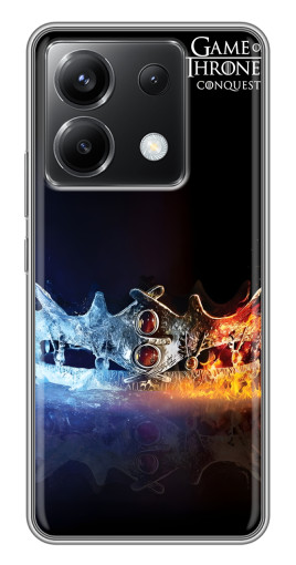 Чехол с принтом "Корона" для Xiaomi POCO X6 5G