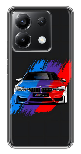 Чехол с картинкой "Красочный BMW" для Xiaomi POCO X6 5G