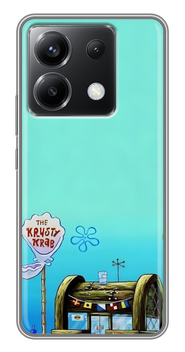Чехол с картинкой "Krusty Krab" для Xiaomi POCO X6 5G