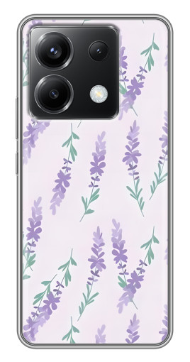 Силиконовый чехол с изображением "Лавандовый фон " для Xiaomi POCO X6 5G