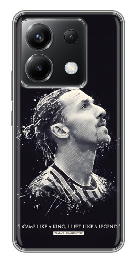 Чехол с принтом "Легенда Ибрагимович" для Xiaomi POCO X6 5G