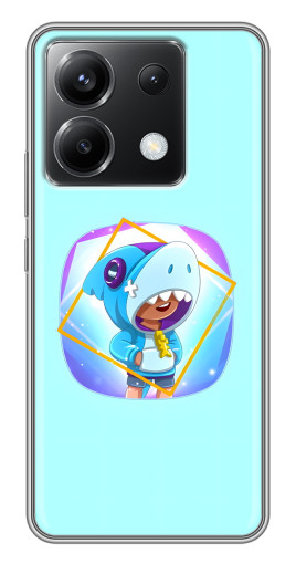 Чехол с печатью "Леон Акула" для Xiaomi POCO X6 5G