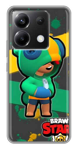 Чехол с картинкой "Leon Brawl Stars" для Xiaomi POCO X6 5G