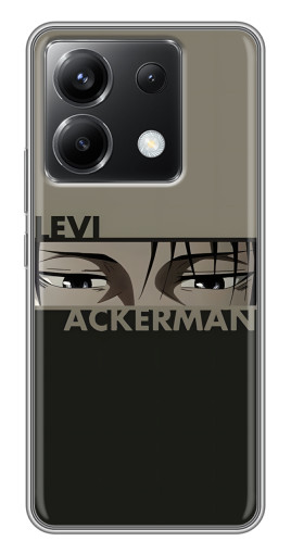 Чехол с принтом "Levi Anime" для Xiaomi POCO X6 5G