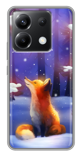 Чехол с печатью "Лисичка в лесу" для Xiaomi POCO X6 5G