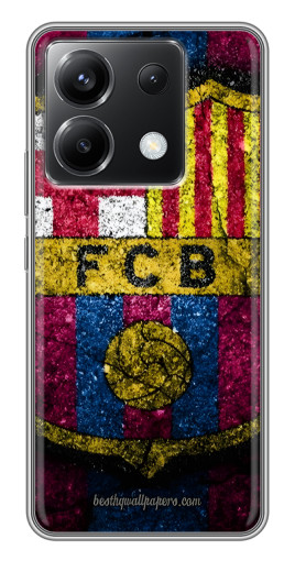 Чехол с печатью "Лого Барсы" для Xiaomi POCO X6 5G