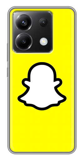 Чехол с печатью "Лого Snapchat" для Xiaomi POCO X6 5G