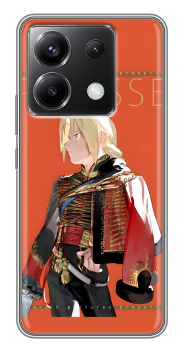 Силиконовый чехол с изображением "Майор Элрик" для Xiaomi POCO X6 5G