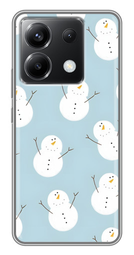 Чехол с печатью "Маленькие снеговики" для Xiaomi POCO X6 5G