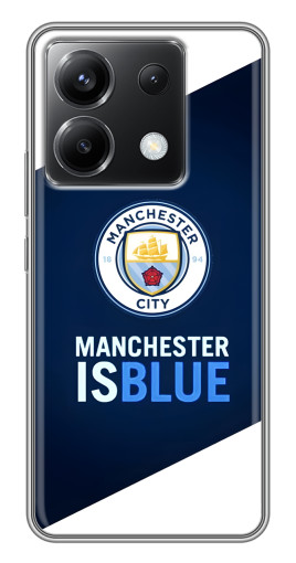Чехол с печатью "Manchester is Blue" для Xiaomi POCO X6 5G