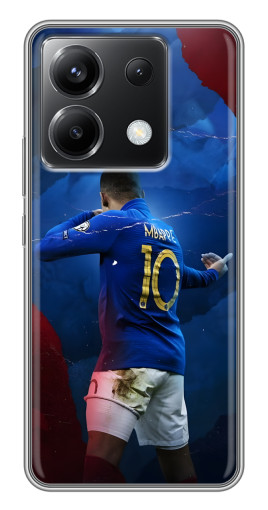 Чехол с печатью "Мбаппе в Франции" для Xiaomi POCO X6 5G
