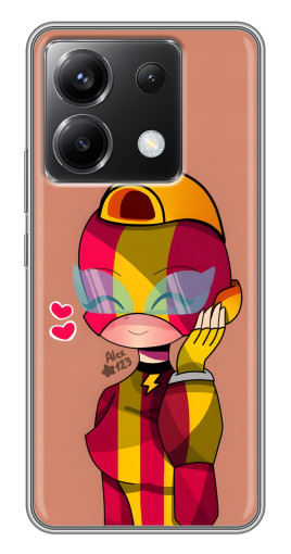 Чехол с печатью "Милая MAX" для Xiaomi POCO X6 5G