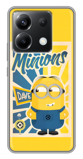 Силиконовый чехол с изображением "Minions" для Xiaomi POCO X6 5G