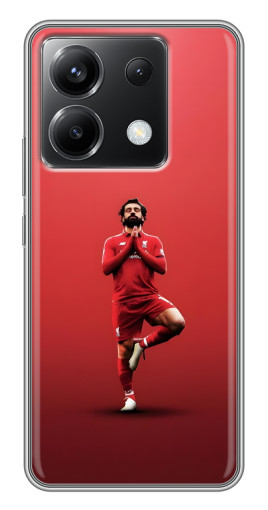Силиконовый чехол с изображением "Мо Салах" для Xiaomi POCO X6 5G
